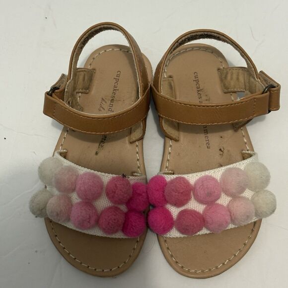 Bundle Toddler Girls Shoes Size 6C Crocs Sandals Jellies Spring Summer Pink - Picture 12 of 13